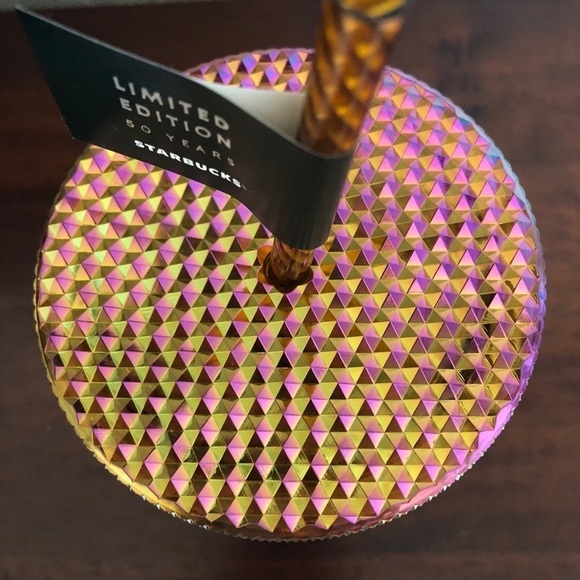 Starbucks 50th Anniversary Gold Studded Tumbler - Picture 4 of 5